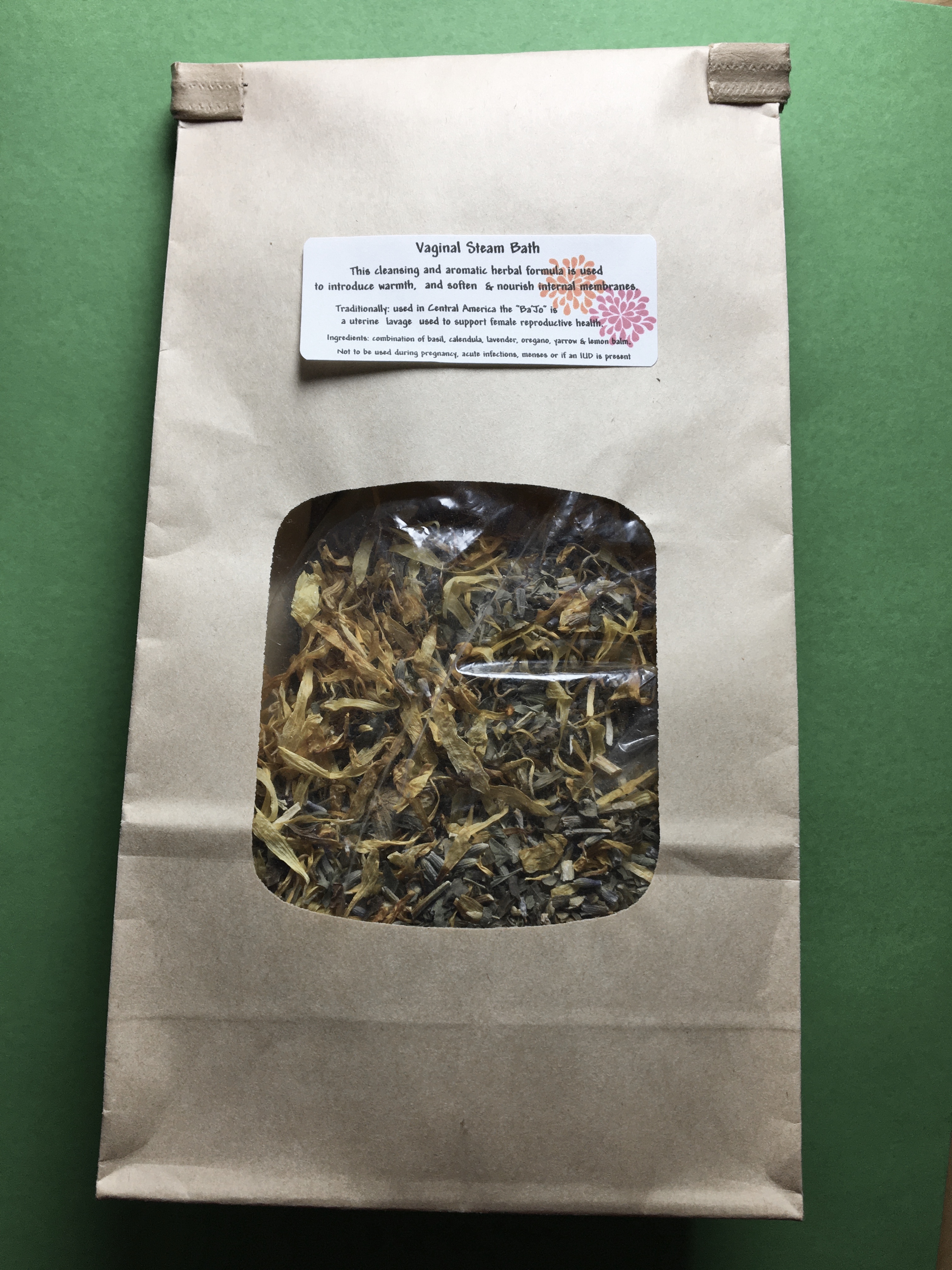 Vaginal Steam Herbs